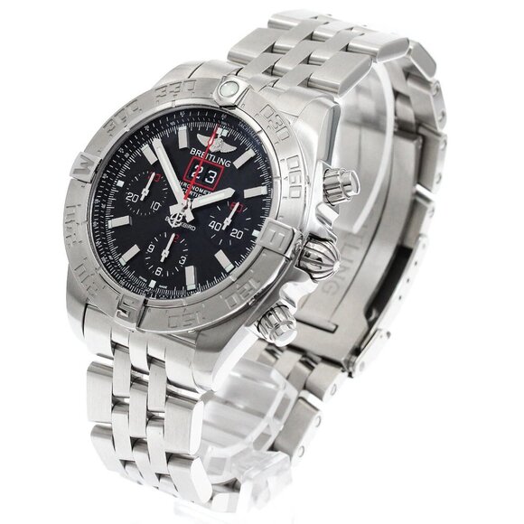 BREITLING Chronomat Blackbird A44360 Date Chronograph Automatic Men's_885245 - Picture 1 of 6